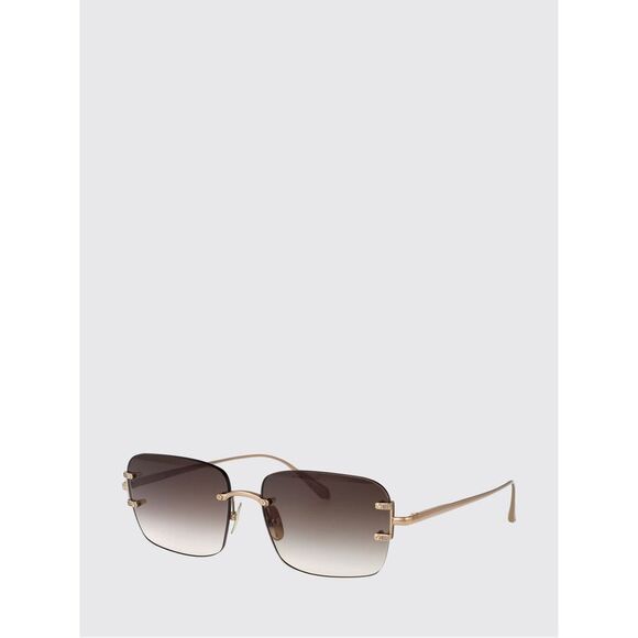 Linda Farrow Sunglasses Men Gold